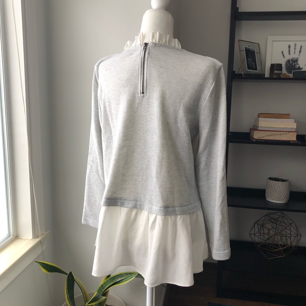 Sweater With Ruffle Detail - Picture 4 of 5